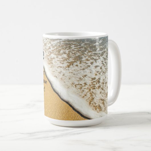 Mug Définition de "Beachitude" (Devant droit)