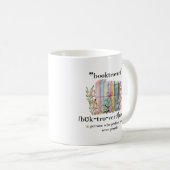 Mug Définition de "Booktrovert" (Devant droit)