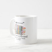 Mug Définition de "Booktrovert" (Devant gauche)