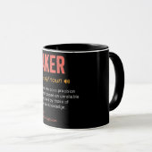 Mug Définition de boulet amusant (Devant droit)