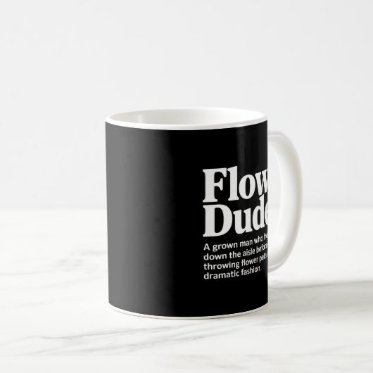 Mug Définition de Bride Flower Dude (Devant droit)