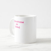 Mug Définition de butin (Devant gauche)