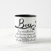 Mug Définition de chef de femme inspirante (Centre)