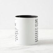 Mug Définition de Chef Scout (Centre)