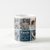 Mug Définition de collage de photos de l'oncle Funcle (Centre)