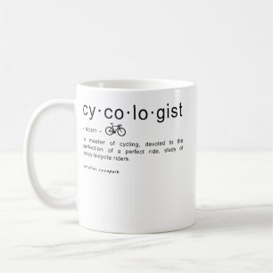 Mug Définition de cyclologue Addict amusant à vélo