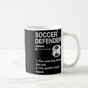 Mug Définition de défenseur de football Joueur de foot