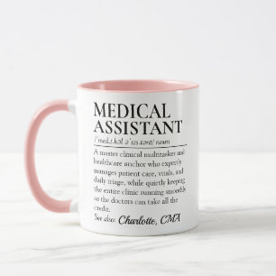 Mug Définition de dictionnaire d'assistant médical drô