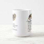 Mug Définition de dictionnaire de cor de harmonie (Centre)