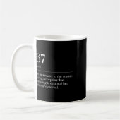Mug Définition de dictionnaire de mème numéro soixante (Gauche)