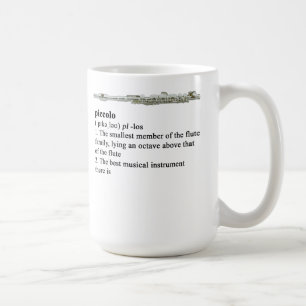 Mug Définition de dictionnaire de petite flûte
