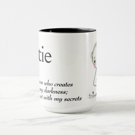 Mug Définition De Dictionnaire Pour BESTIE (Centre)