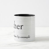 Mug Définition De Dictionnaire Pour PÈRE Anniversaire (Centre)
