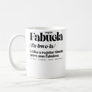 Mug Définition de Fabuela Fabulosa