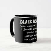 Mug Définition de femme noire (Devant gauche)