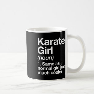 Mug Définition de fille de karaté drôle et sy sports m