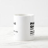Mug Définition de fille de pickleball Drôle de filles (Centre)