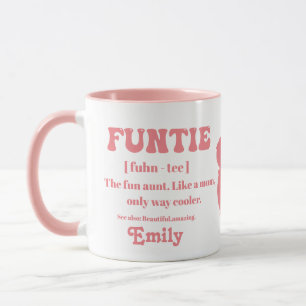 Mug Définition de fonction rétroactive Tante personnal