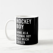 Mug Définition de garçon de hockey drôle  (Gauche)