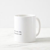 Mug Définition de Gémeaux Cadeau Esthétique Astrologie (Devant droit)