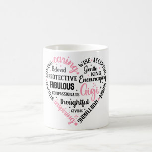 Mug Définition de Gigi/Coeur mignon