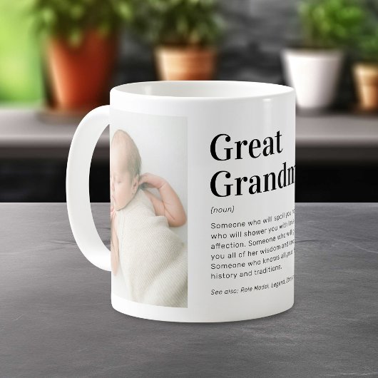 Mug Définition de Grande-Mère 2 Photo