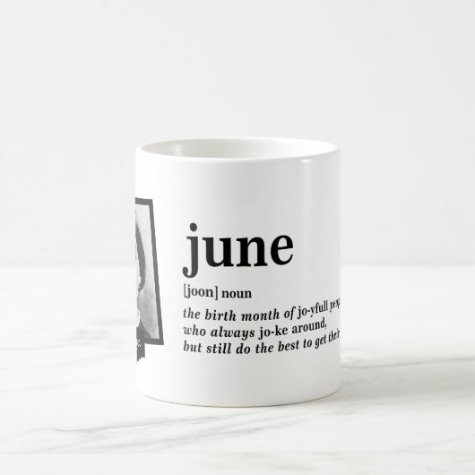 Mug Définition de juin (Centre)