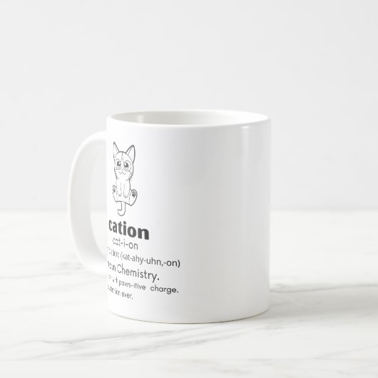 Mug Définition de la cation (Devant gauche)