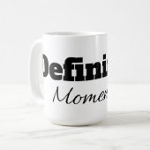 MUG DÉFINITION DE LA COUPE DE CAFÉ À L'HEURE (Devant gauche)