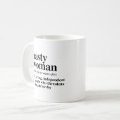Mug Définition de la femme malsaine (Devant gauche)