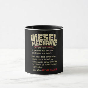 Mug Définition de la mécanique diesel