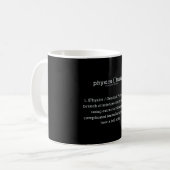 Mug Définition de la physique (Devant gauche)
