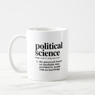 Mug Définition de la science politique