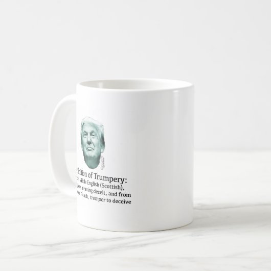 Mug Définition de la tromperie (Devant gauche)