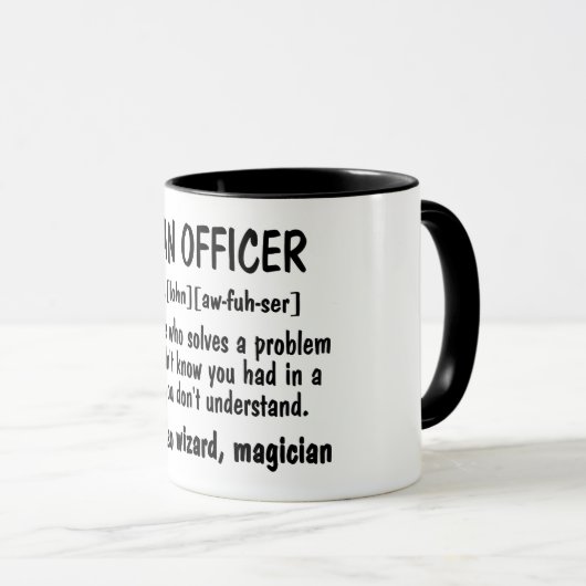Mug Définition De L'Agent De Prêt (Devant droit)