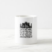Mug Définition de l'architecte (Centre)