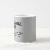 Mug Définition de l'assistant administratif classique (Centre)