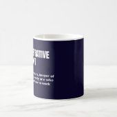 Mug Définition de l'assistant administratif Sarcastiqu (Centre)