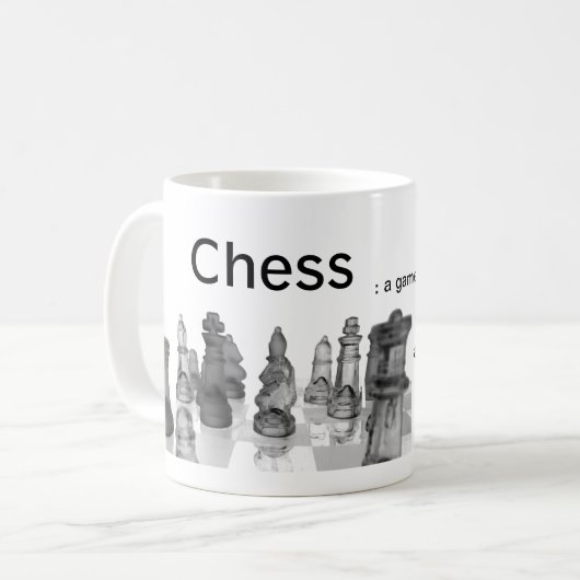 Mug Définition de l'échec de la motte (Devant gauche)