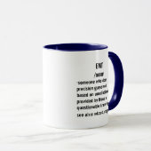 Mug Définition de l'EMT - Santé - urgences EMT Médical (Devant droit)