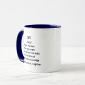 Mug Définition de l'EMT - Santé - urgences EMT Médical (Devant gauche)