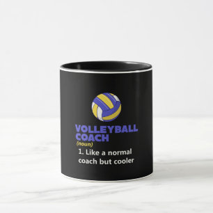 Mug Définition de l'entraîneur de volley-ball