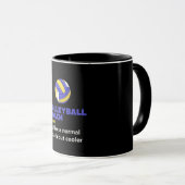 Mug Définition de l'entraîneur de volley-ball (Devant droit)