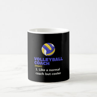 Mug Définition de l'entraîneur de volley-ball
