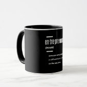Mug Définition de l'entrepreneur Idées cadeaux (Devant gauche)