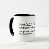 Mug Définition de l'hygiéniste dentaire (Devant gauche)