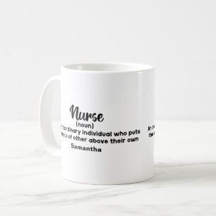Mug Définition de l'infirmière motivationnelle personn