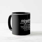 Mug Définition De L'Ingénieur (Devant gauche)