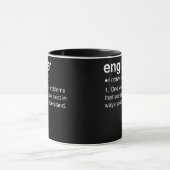 Mug Définition de l'ingénieur Drôle ingénierie STEM po (Centre)