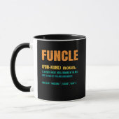 Mug Définition de l'oncle Funcle (Gauche)
